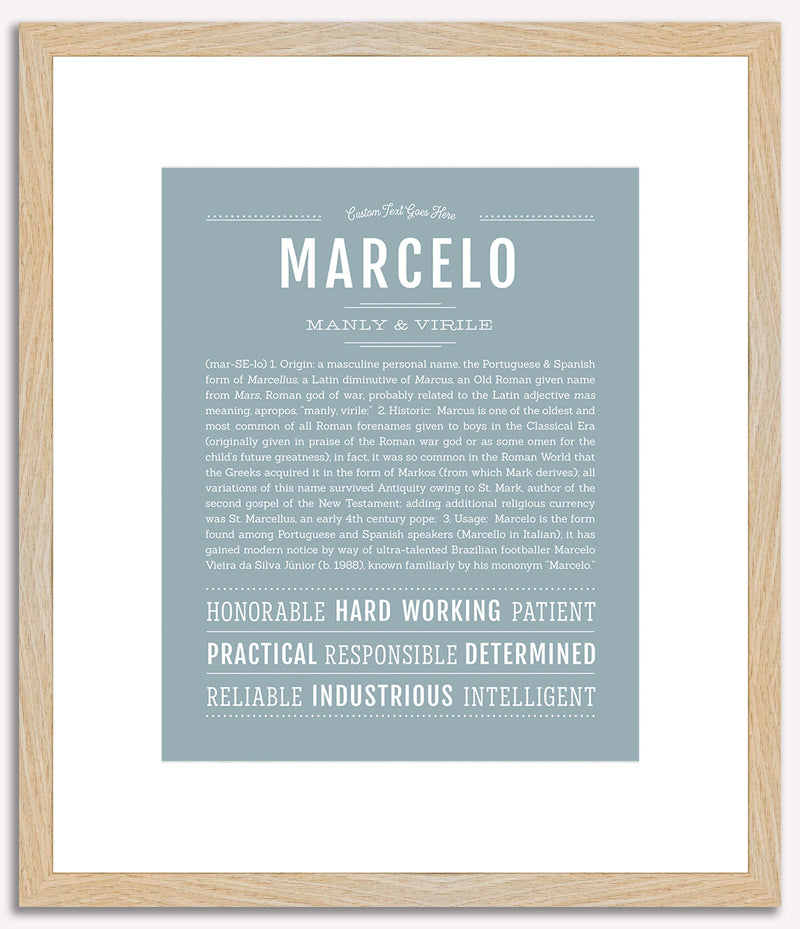 Marcelo | Name Art Print