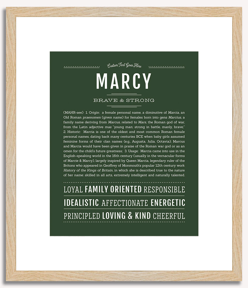 Marcy | Name Art Print