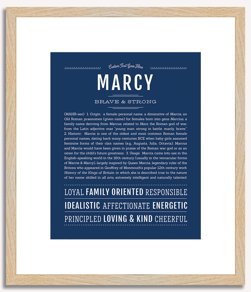 Marcy | Name Art Print