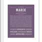 Frame Options | Deep Purple | White Frame, Matted