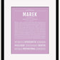 Frame Options | Lilac | Black Frame, Matted