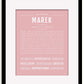 Frame Options | Dusty Rose | Black Frame, Matted