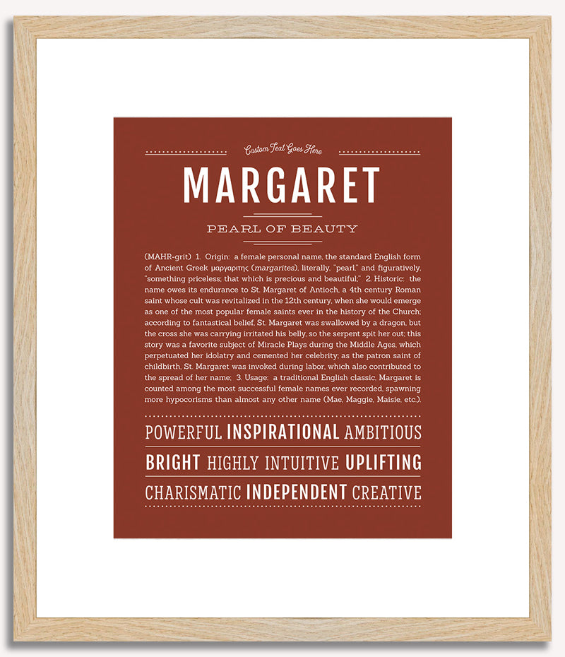 Margaret | Name Art Print