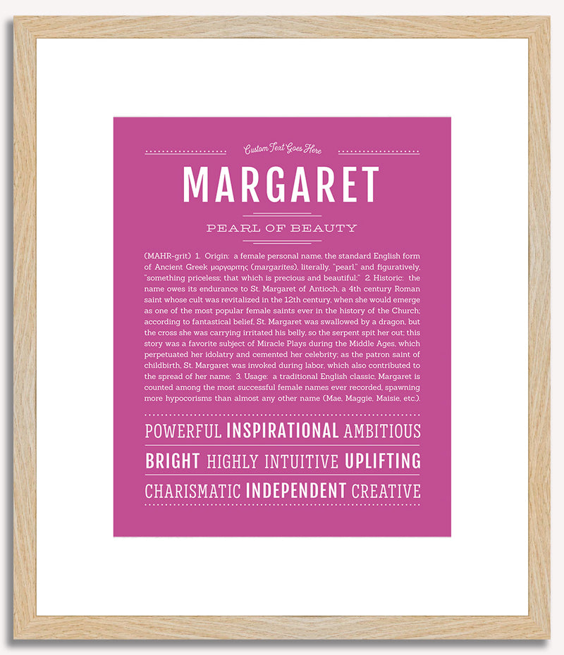 Margaret | Name Art Print