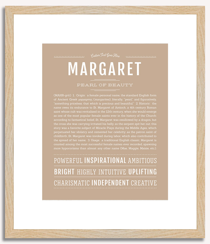 Margaret | Name Art Print