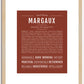 Margaux | Name Art Print