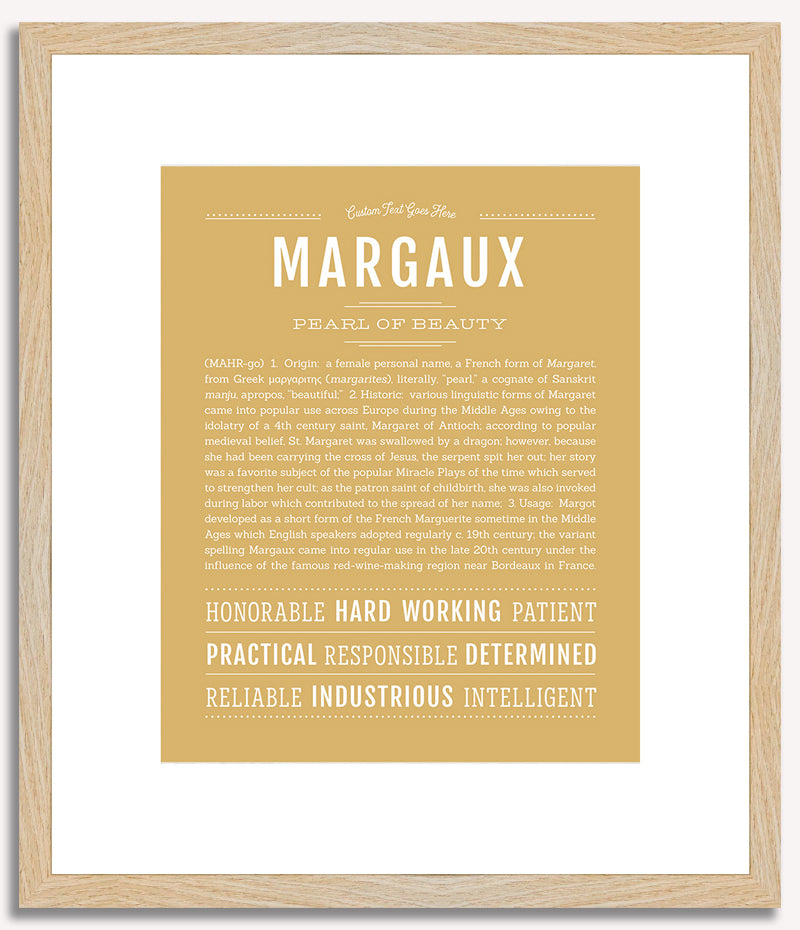 Margaux | Name Art Print