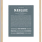 Margaux | Name Art Print