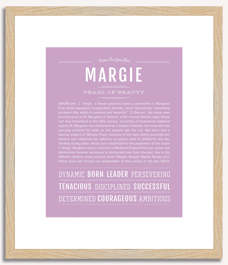 Margie | Name Art Print