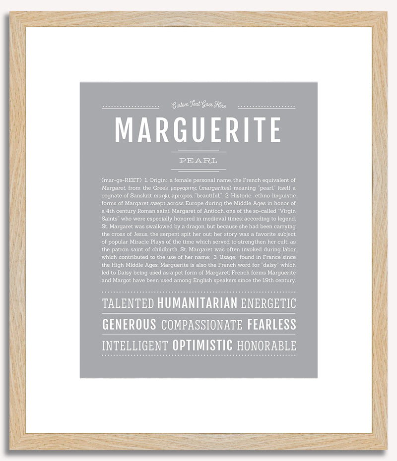 Marguerite | Name Art Print