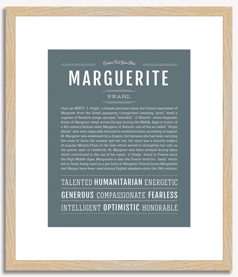 Marguerite | Name Art Print