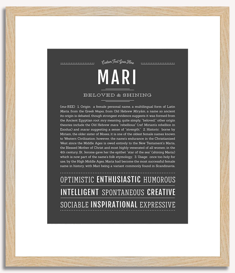 Mari | Name Art Print