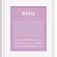 Frame Options | Lilac | White Frame, Matted