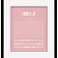 Frame Options | Dusty Rose | Black Frame, Matted