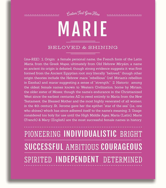 Frame Options | Dark Pink | No Frame