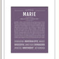 Frame Options | Deep Purple | White Frame, Matted