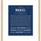 Mariel | Name Art Print