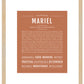 Mariel | Name Art Print