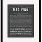 Marilynn | Name Art Print