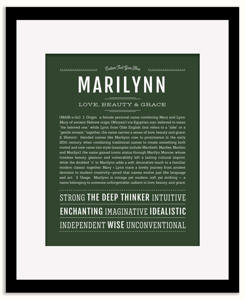 Marilynn | Name Art Print