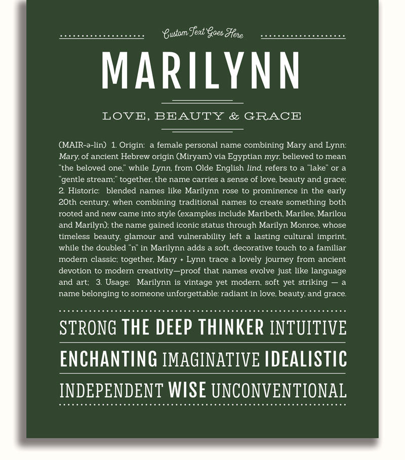 Frame Options | Deep Forest | White Frame, Matted