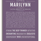 Frame Options | Deep Purple | White Frame, Matted