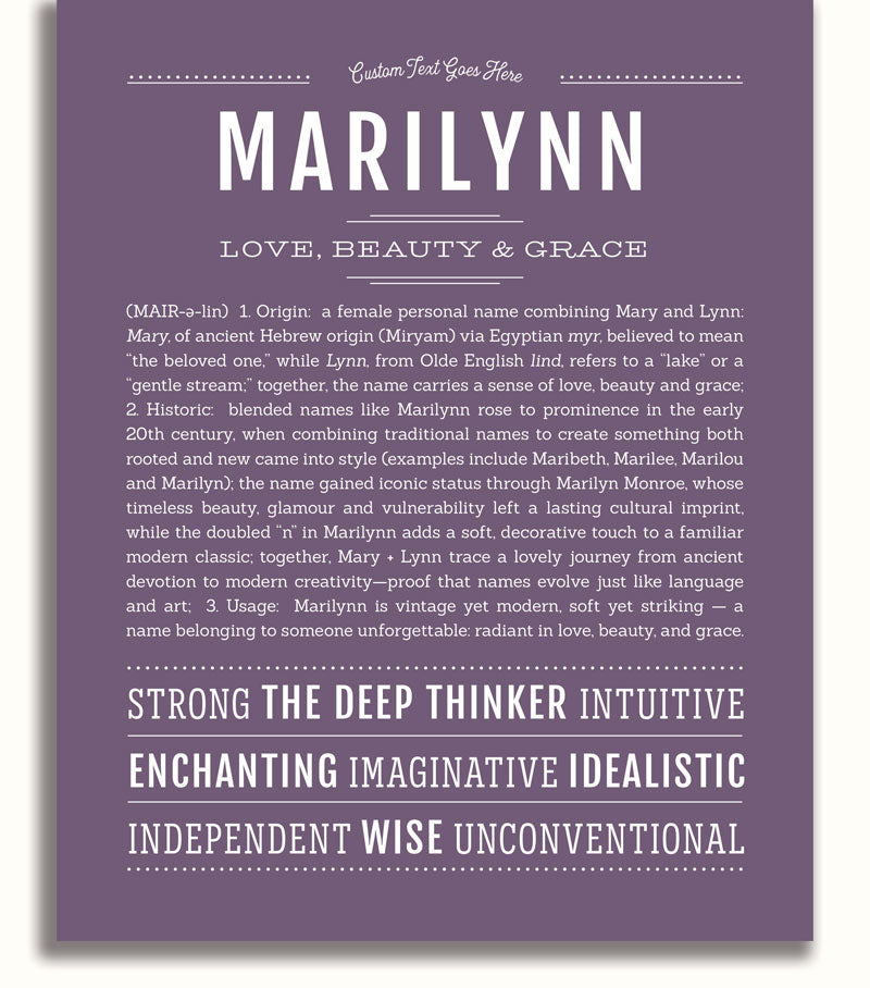 Frame Options | Deep Purple | White Frame, Matted