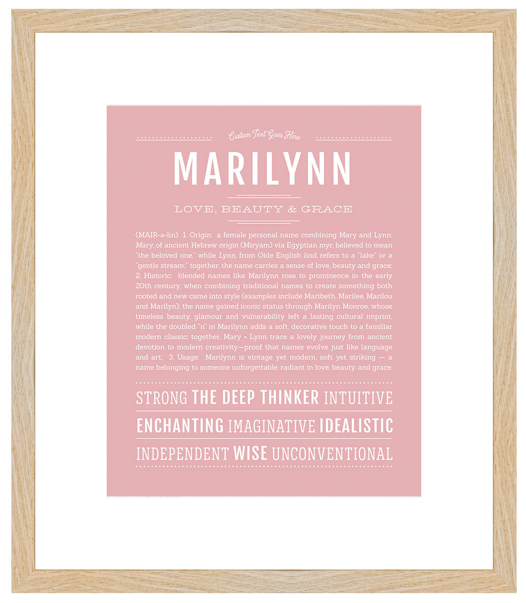 Marilynn | Name Art Print