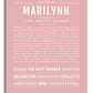 Frame Options | Dusty Rose | White Frame, Matted