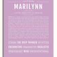 Frame Options | Lilac | White Frame, Matted