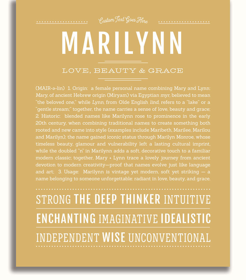Frame Options | Matte Gold | White Frame, Matted