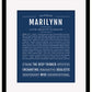 Marilynn | Name Art Print