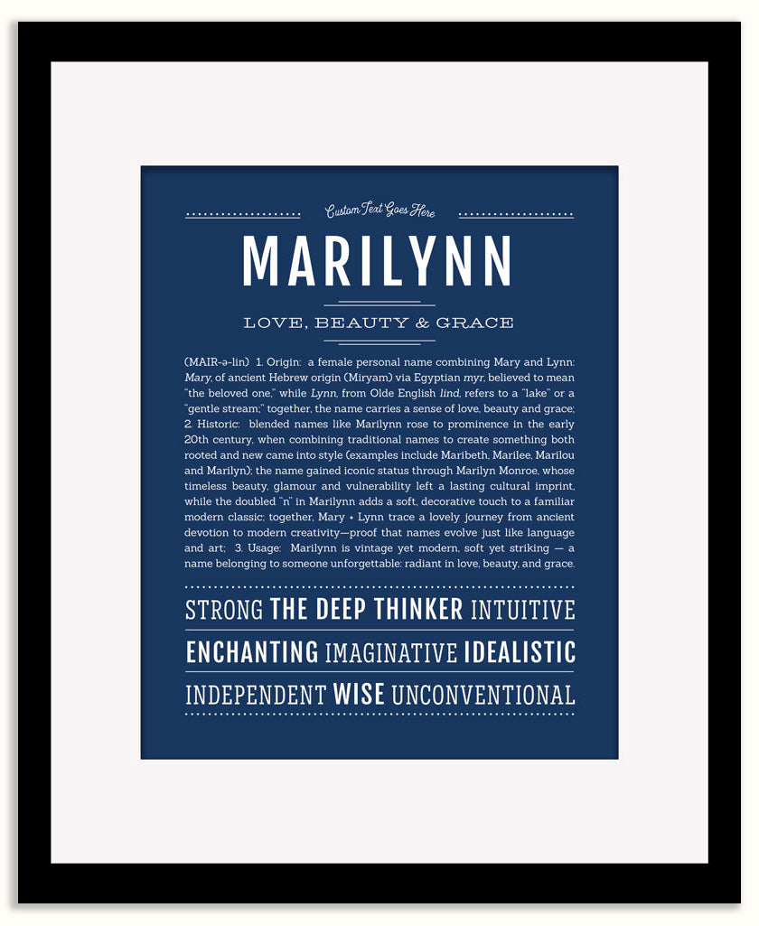 Marilynn | Name Art Print
