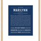 Marilynn | Name Art Print