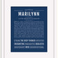 Marilynn | Name Art Print