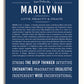 Frame Options | Midnight Blue | White Frame, Matted