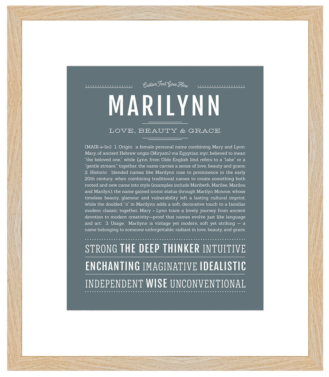 Marilynn | Name Art Print