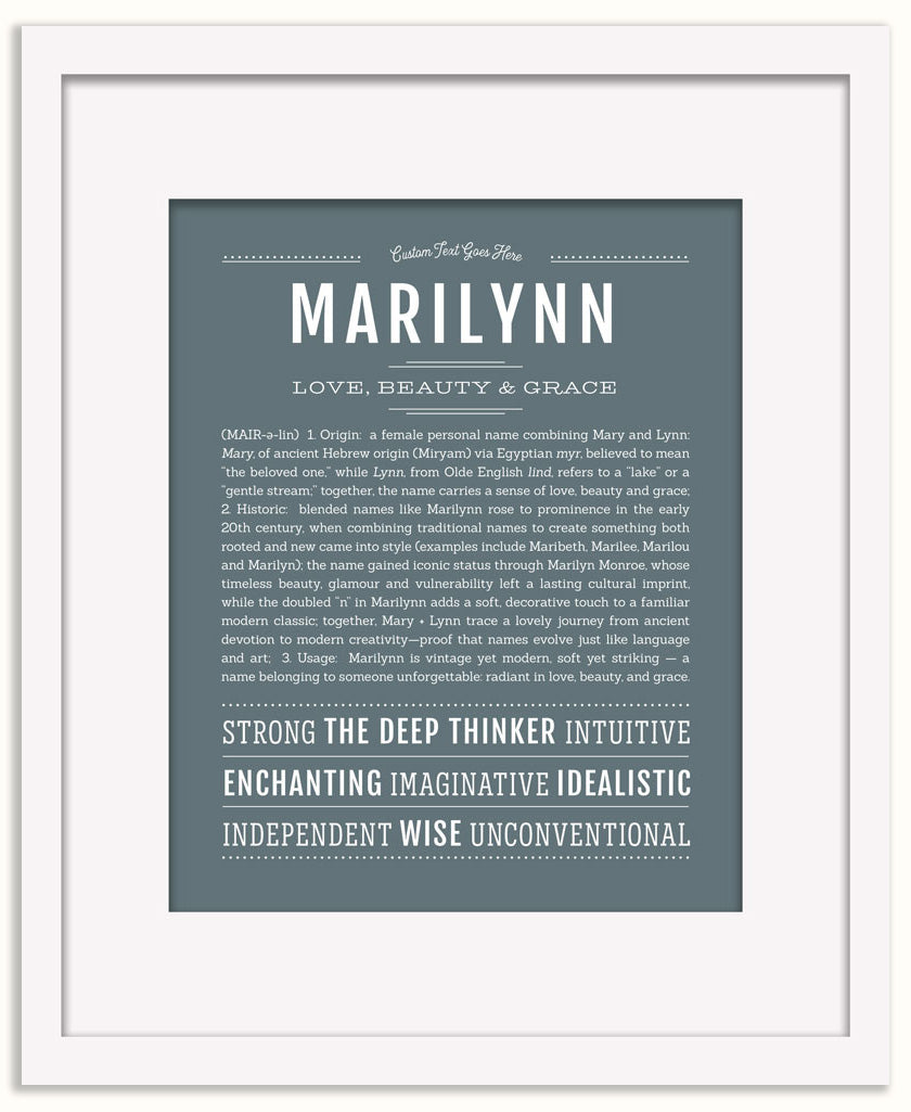 Marilynn | Name Art Print