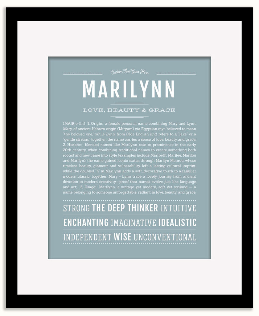 Marilynn | Name Art Print