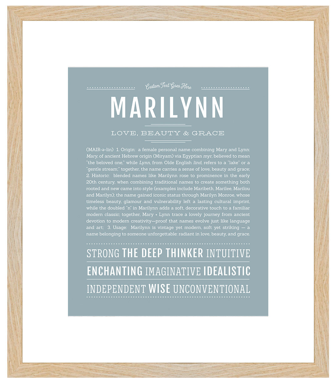 Marilynn | Name Art Print