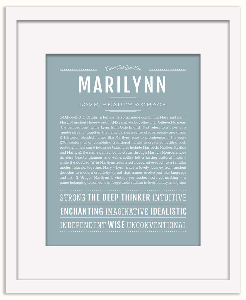 Marilynn | Name Art Print