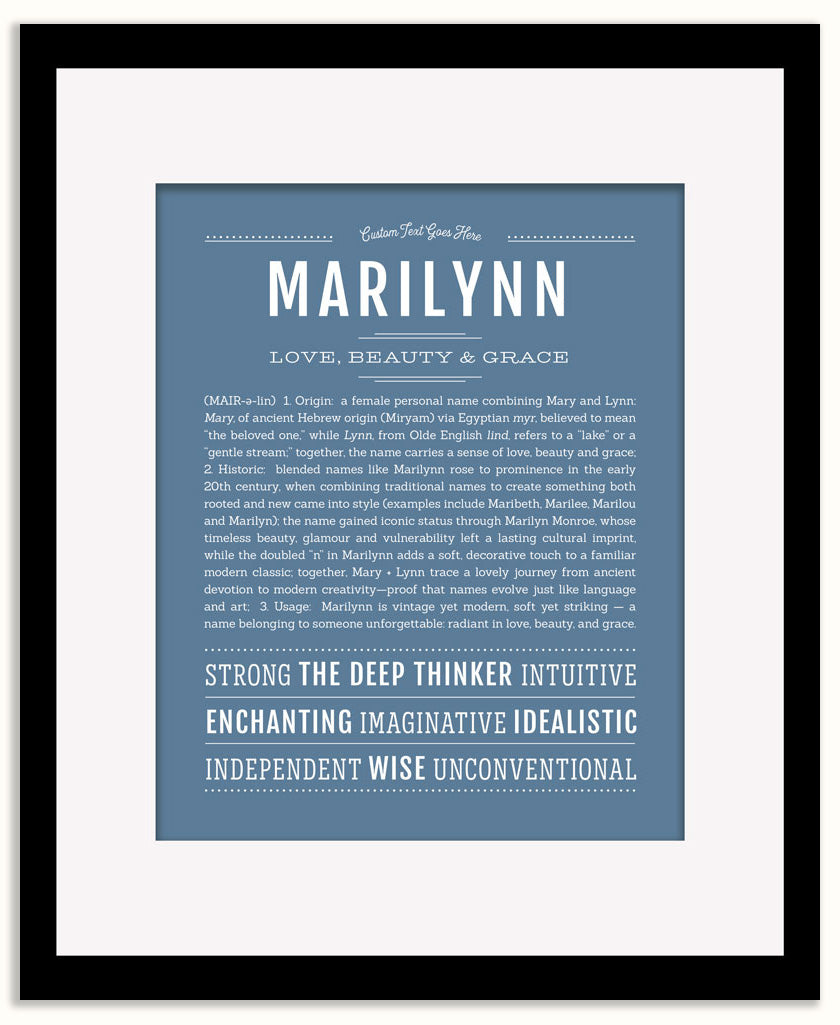 Marilynn | Name Art Print