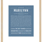 Marilynn | Name Art Print