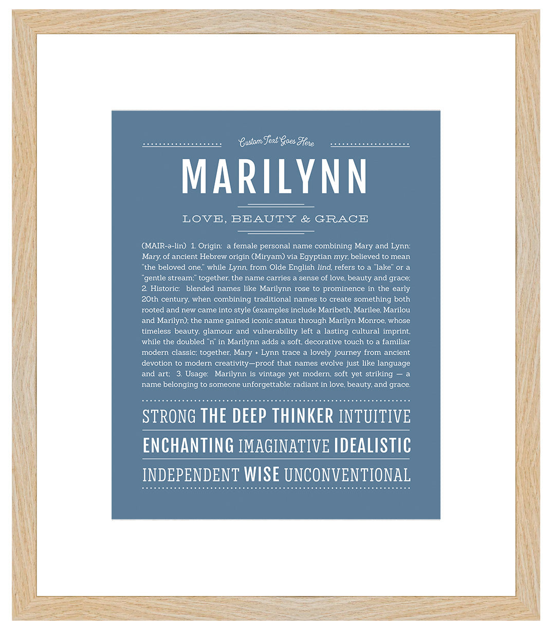 Marilynn | Name Art Print