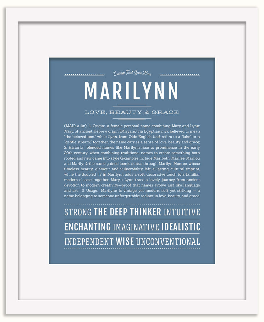 Marilynn | Name Art Print