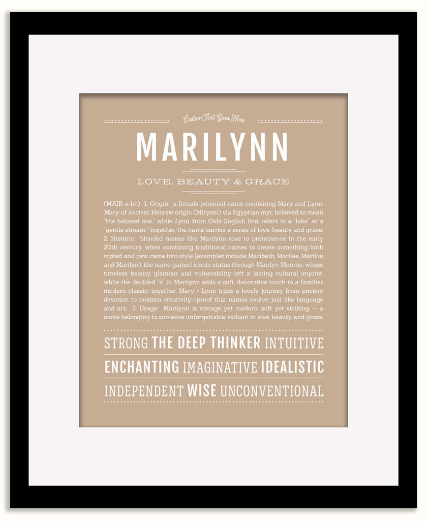 Marilynn | Name Art Print