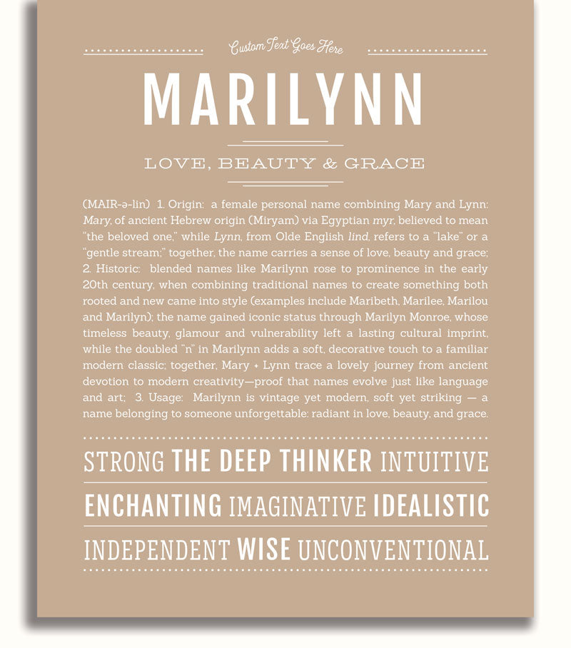 Frame Options | Tan | White Frame, Matted