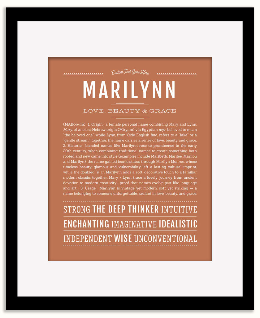 Marilynn | Name Art Print