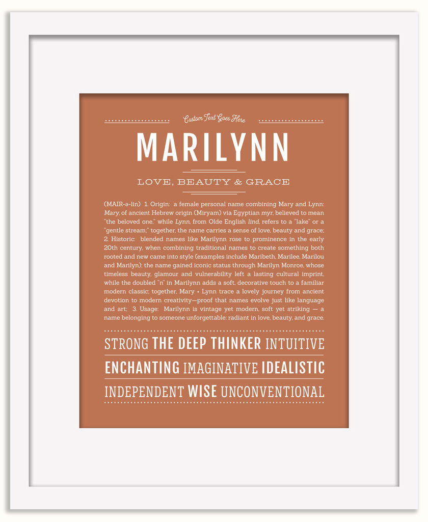 Marilynn | Name Art Print