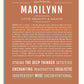 Frame Options | Terra Cotta | White Frame, Matted